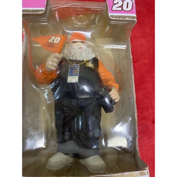Tony Stewart #20 Santa Figurine Nascar Joe Gibbs Racing Home Depot 8" NEW - Picture 7 of 7